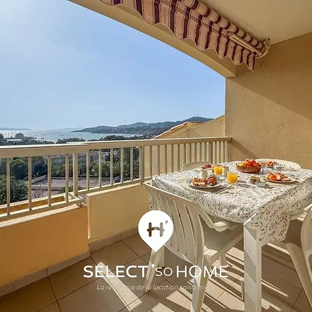 Select'sohome - Pour 4 Avec Parking Prive Et Vue Panoramique A La Faviere - Brise Marine Apartman